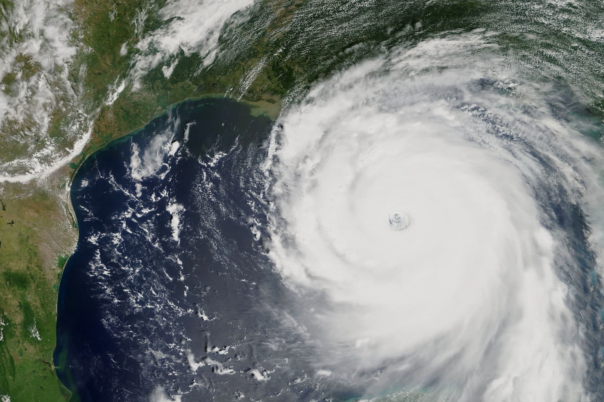A dramatic, stormy landscape